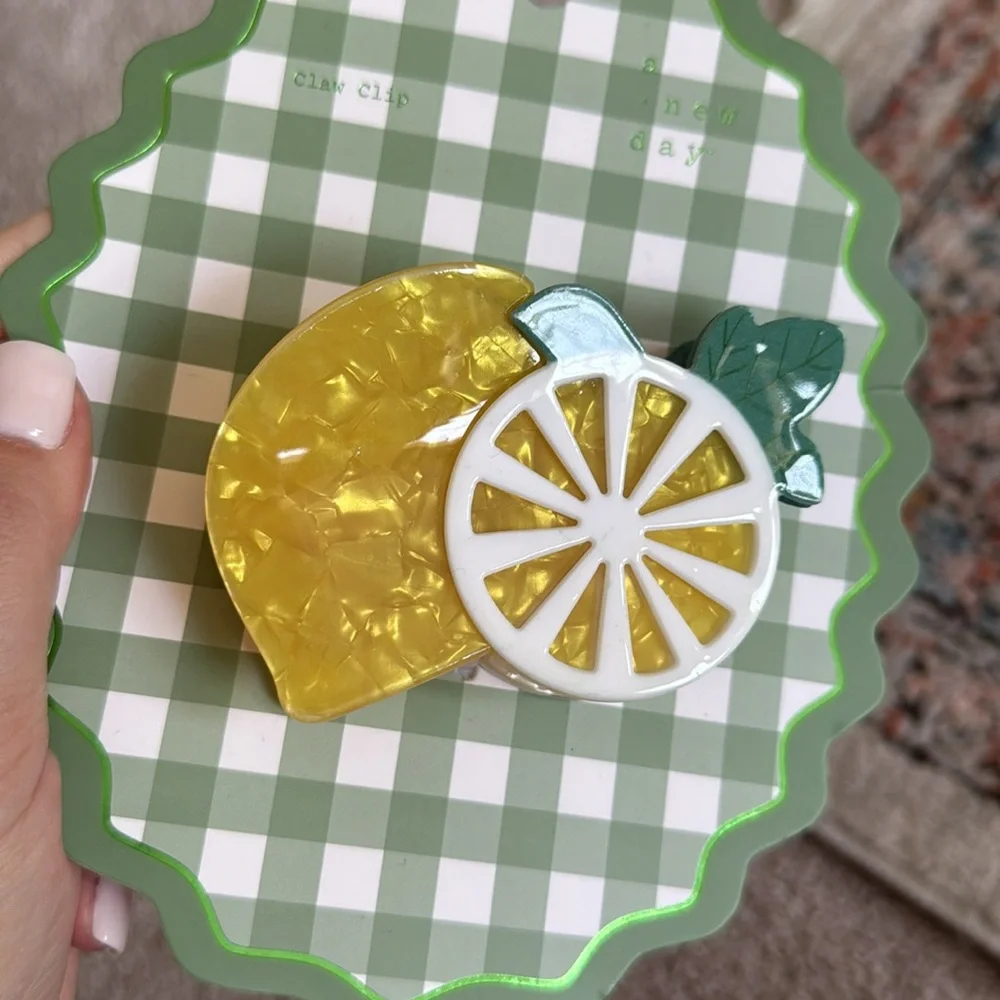 NEW- A New Day Fruit Hairclips